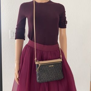 Calvin Klein Monogram Crossbody bag
